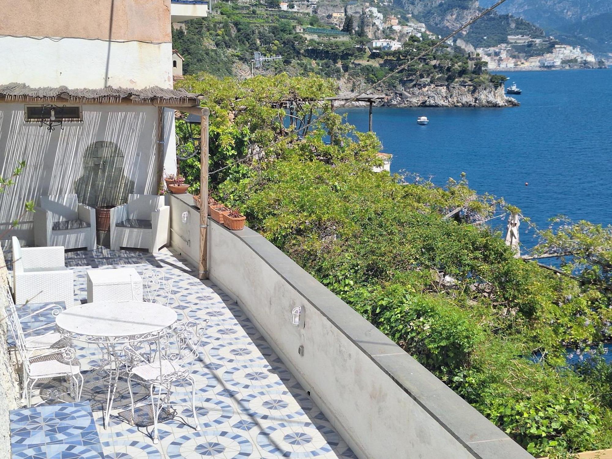 Villa Gianna Amalfi Coast Conca dei Marini Eksteriør bilde